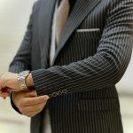 کت و شلوار دیپلمات تک دکمه ژیله دار مشکی